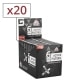 Filtres Gizeh Charbon actif 6mm x20 Boites de 10 Filtres
