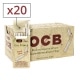 Filtres OCB Chanvre Bio Extra Slim en stick x20