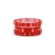 Grinder Acrylique 2 Parties 50 mm Rouge