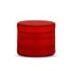 Grinder Plastique 5 parties pas cher rouge