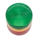 Grinder Raw X Hammer Craft Alu 4 parties Small Rasta