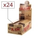 Papier a rouler Raw Rolls Regular x 24