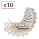 Papier  rouler Kush Regular Chanvre Bio Non Blanchi x 10