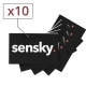 Papier  rouler Sen Sky double x 10