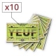 Papier � rouler Yeuf Original R�gular x 10