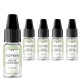 Lot de 5 E liquides Roykin Melon Citron Vert 16 mg