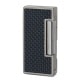 Briquet Pipe et accessoires Carbone Bleu et Chrome