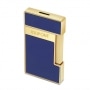 Briquet S.T. Dupont Slimmy Bleu et Dor�