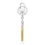 Porte cl S.T. Dupont Chrome et Dor
