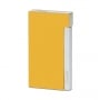 Briquet Cigare Caseti Jaune Textur� et Chrome