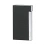 Briquet Cigare Caseti Noir Textur� et Chrome