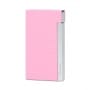 Briquet Cigare Caseti Rose Textur� et Chrome