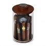 Jarre  cigares Cylindrique en Verre Acacia