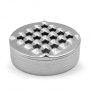 Cendrier Cigare Aluminium Poli Rond The Grid