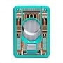 Coupe Cigare Elie Bleu Double Lame Casa Cubana Cienfuegos Turquoise