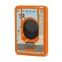 Coupe Cigare Elie Bleu Double Lame Noire Casa Cubana Orange