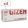 Boite de 250 tubes Gizeh Silver Tips avec filtre x4
