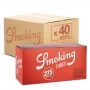 Carton de 40 Boites de 275 tubes Smoking avec filtre