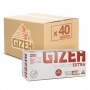 Carton 40 Boites de 250 tubes Gizeh Silver Tip Extra