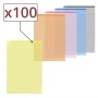 Lot de 100 sachets Zip 40 x 60 mm