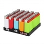 50 Briquets VIP mini � pierre color�s