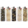 5 Briquets Bic Maxi  pierre Golden Brush