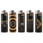 5 Briquets Bic Maxi  pierre Moto Hell