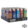 50 Briquets Bic mini  pierre Mandala