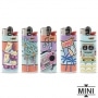5 Briquets Bic mini � pierre Summer Pastel