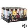 50 Briquets Bic mini  pierre Animaux Cool