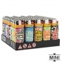50 Briquets Bic mini � pierre dicton Fleurs