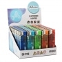 Briquet jetable Transparent LED x 50