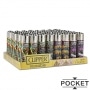 Briquet Clipper Classic Pocket Neon 6 CBD x 48