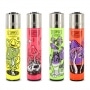 Briquet Clipper Melting Psycho x 4
