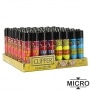 Briquet Clipper Micro Hippie Mind x 48