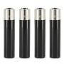 Briquet Clipper Noir x 4