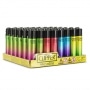 Briquet Clipper Rainbow x 48