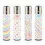 Briquet Clipper Small Dots x 4