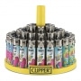 Briquet Clipper Jet Flamme Mushrooms x 48