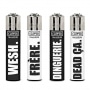 Briquet Clipper Jeune Paris x 4