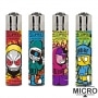 Briquet Clipper Micro Urban Essence x 4
