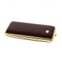 Etui Cigarette Slim Cuir Vintage Bordeau