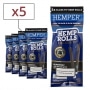 Blunt Hemper King Size Pr-roul filtre en verre Myrtille x5 sachets de 2