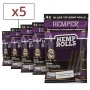 Blunt Hemper Mini Pr-roul filtre en verre Raisin x5 sachets de 4