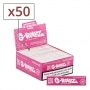 Feuille � rouler G-Rollz King Size Slim Rose x 50