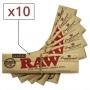 Photo de Papier à rouler Raw Slim + Tips x 10