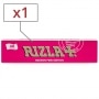 Papier  rouler Rizla + Micron Pink Slim x 1
