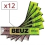 Papier a rouler Beuz Xtra Slim Brown et Tips x12