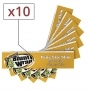 Papier  rouler Blunt Wrap Gold Slim x10