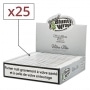Papier  rouler Blunt Wrap Silver Slim x25
